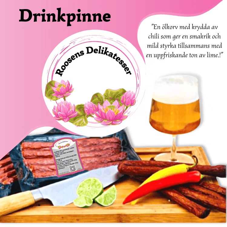 Drinkpinne - 5 pack