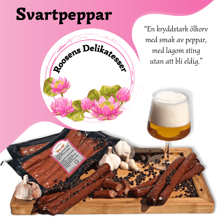 Svartpeppar - 5 pack